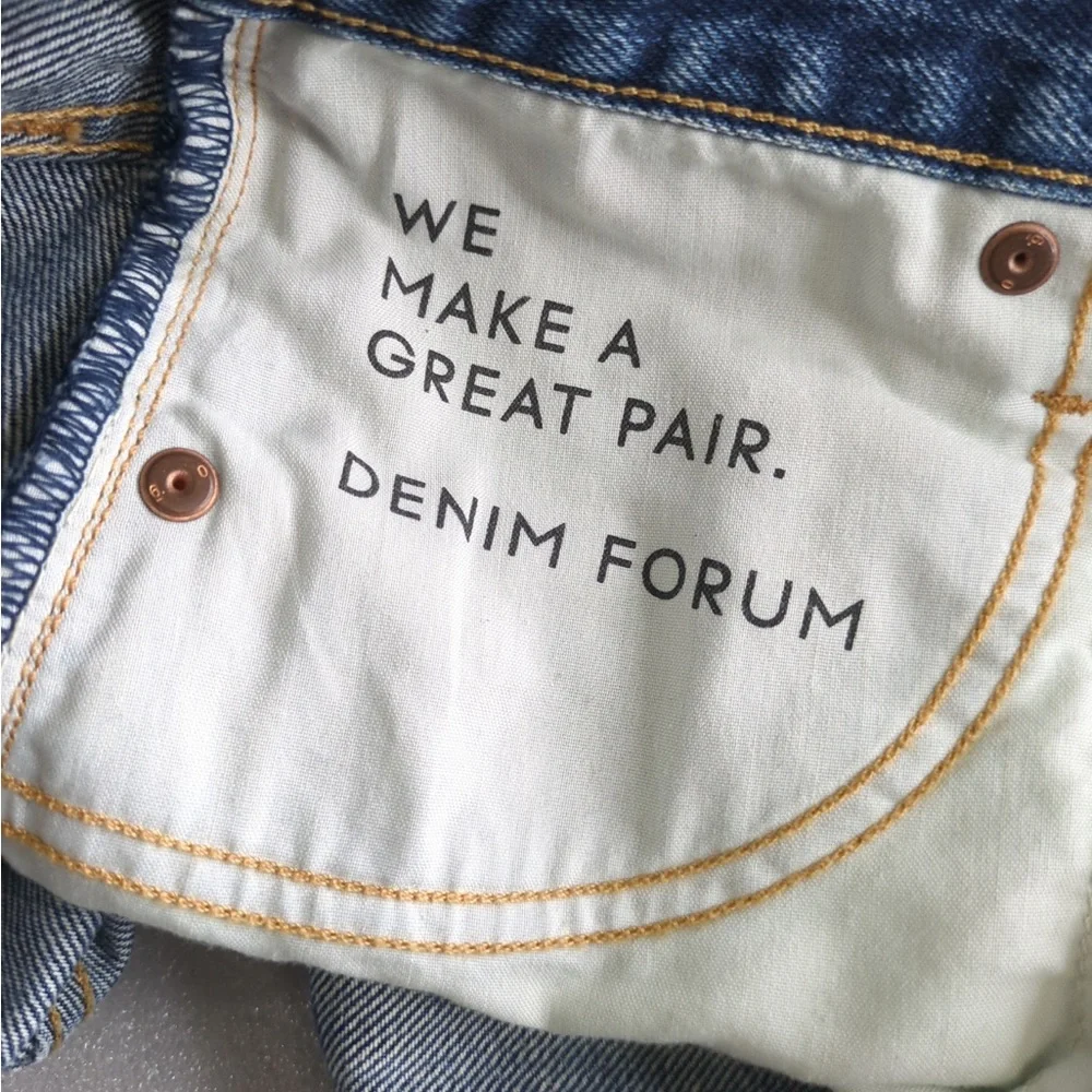 2x 👯‍♀️Host Pick⚡️Denim Forum (Aritzia) The Ex Boyfriend Short - Picture 11 of 13